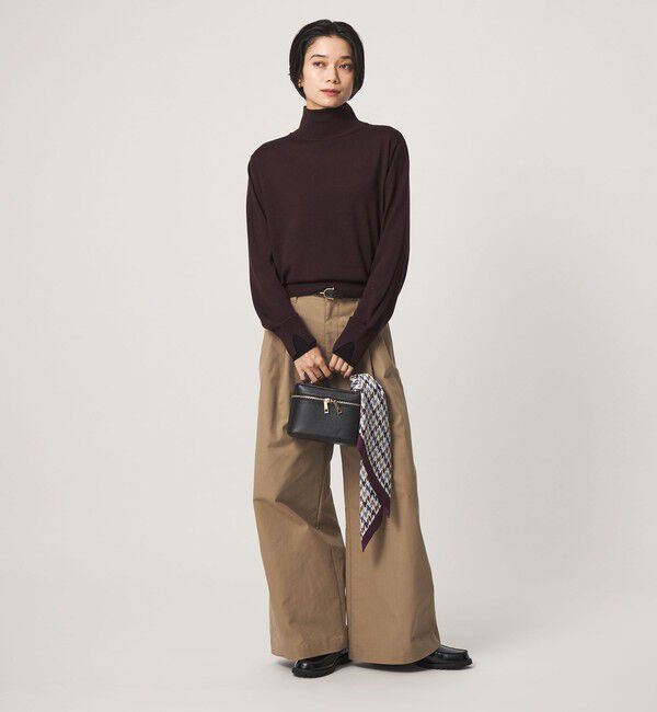 UNITED ARROWS green label relaxing「エブリニット 2WAY タートルネック ウォッシャブル」|ニット・セーター|