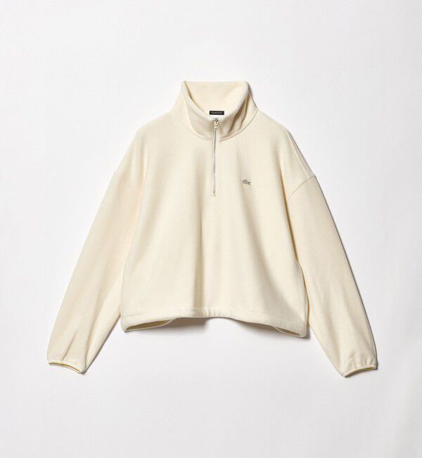 UNITED ARROWS green label relaxing「 【別注】＜LACOSTE＞ フリース ハーフジップ プルオーバー」|Tシャツ・カットソー|