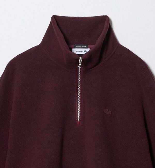 UNITED ARROWS green label relaxing「 【別注】＜LACOSTE＞ フリース ハーフジップ プルオーバー」|Tシャツ・カットソー|