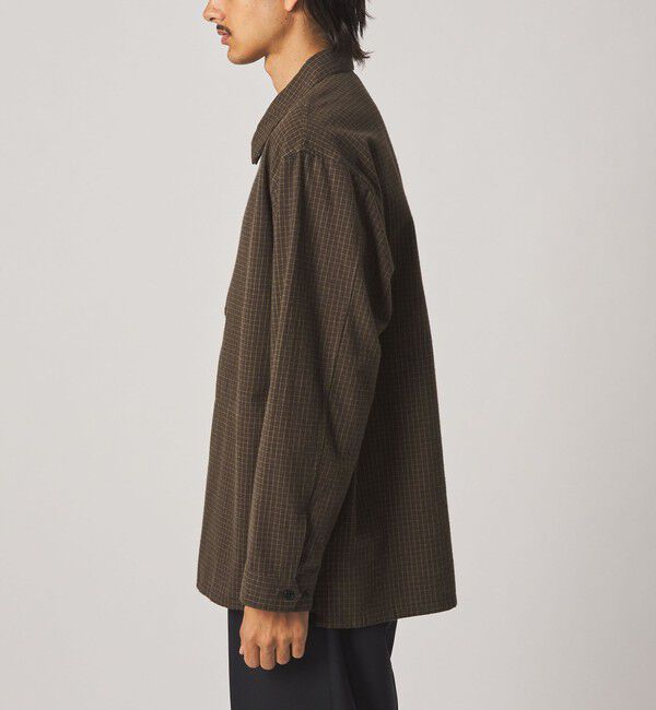 STEVEN ALAN「＜Steven Alan＞ コットンビエラ チェック ジップ プルオーバー」|その他|