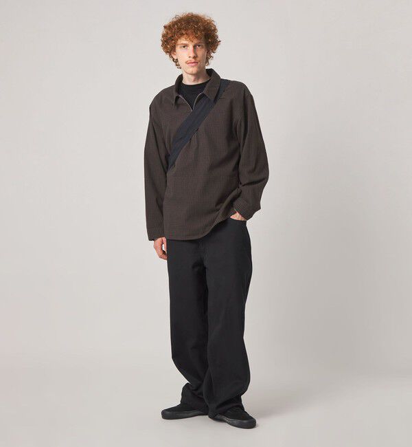 STEVEN ALAN「＜Steven Alan＞ コットンビエラ チェック ジップ プルオーバー」|その他|