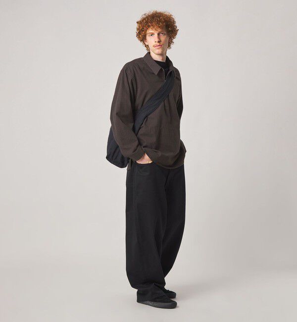 STEVEN ALAN「＜Steven Alan＞ コットンビエラ チェック ジップ プルオーバー」|その他|