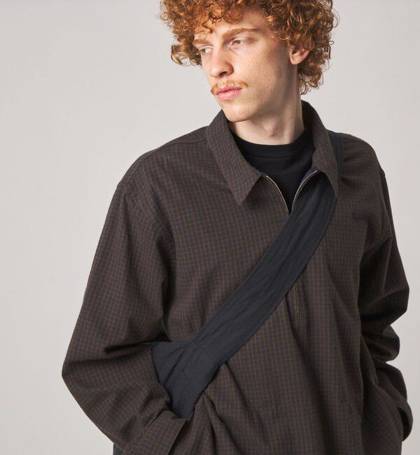 STEVEN ALAN「＜Steven Alan＞ コットンビエラ チェック ジップ プルオーバー」|その他|