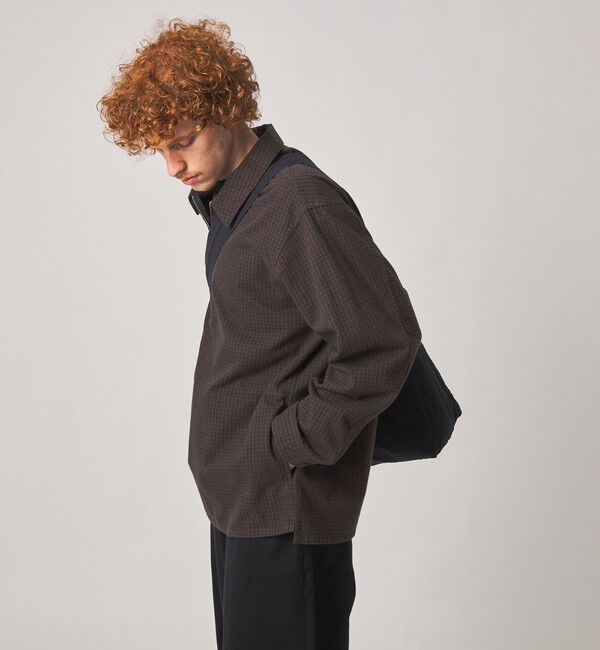 STEVEN ALAN「＜Steven Alan＞ コットンビエラ チェック ジップ プルオーバー」|その他|