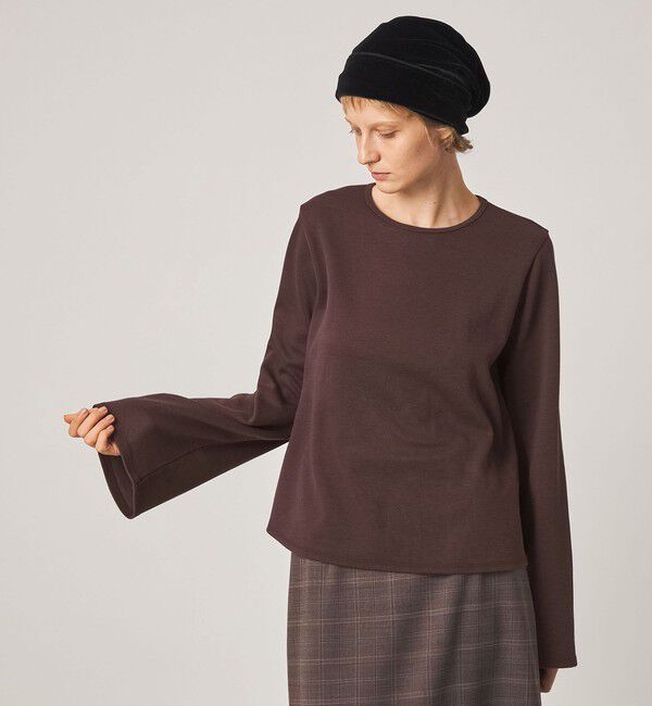 STEVEN ALAN「＜Steven Alan＞ベルスリーブ プルオーバー」|Tシャツ・カットソー|