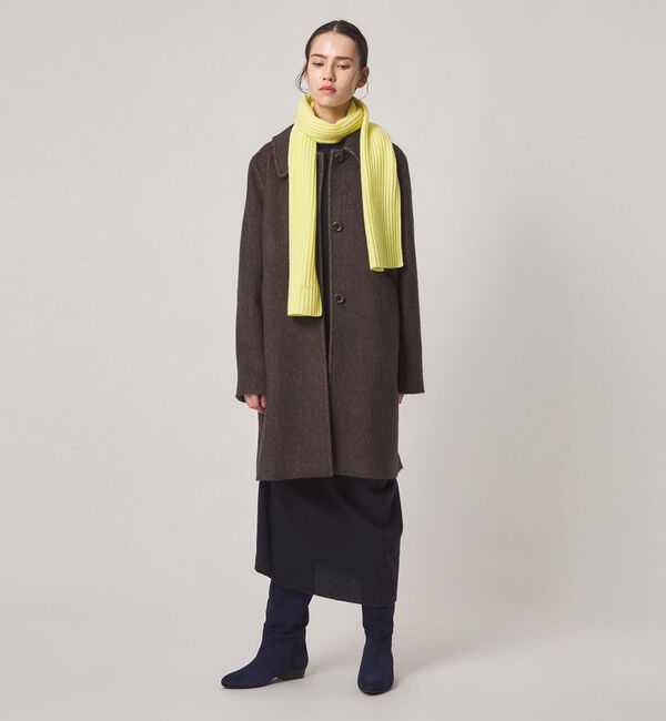 STEVEN ALAN「＜Steven Alan＞ウール モヘヤ ミックス シャギー ミドルコート」|ステンカラーコート|