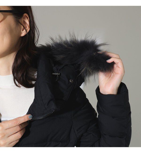 BEAMS SELECTION for WOMEN「【別注】TATRAS / KOSAVA セイル ファー ダウンジャケット」|ブルゾン・スタジャン|
