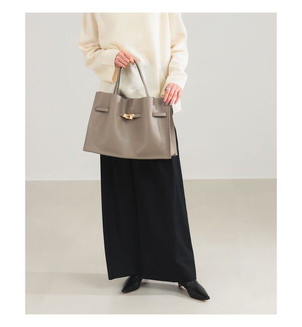 BEAMS SELECTION for WOMEN「【WEB限定】VIOLAd&rsquo;ORO / TRERO シュリンク クロア トートバッグ L」|トートバッグ|