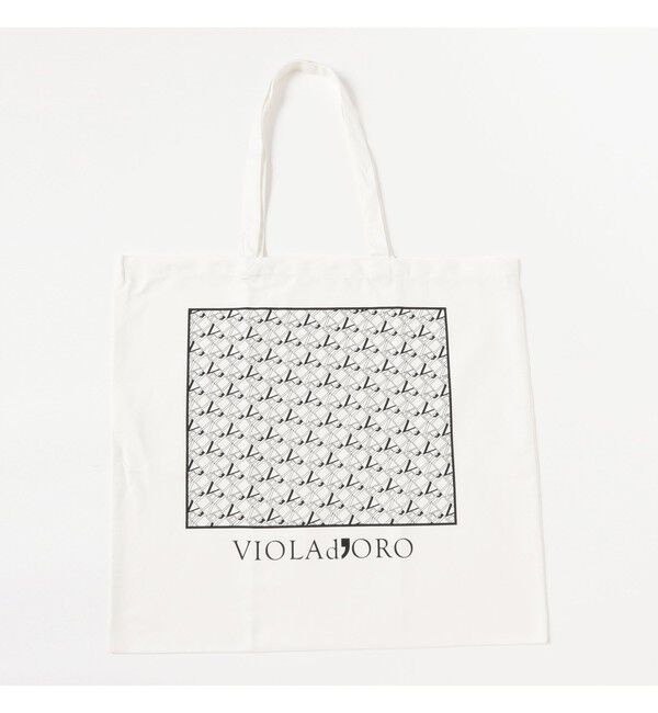 BEAMS SELECTION for WOMEN「VIOLAd&rsquo;ORO / BIANCA クロア ナイロン トートバッグ M」|トートバッグ|