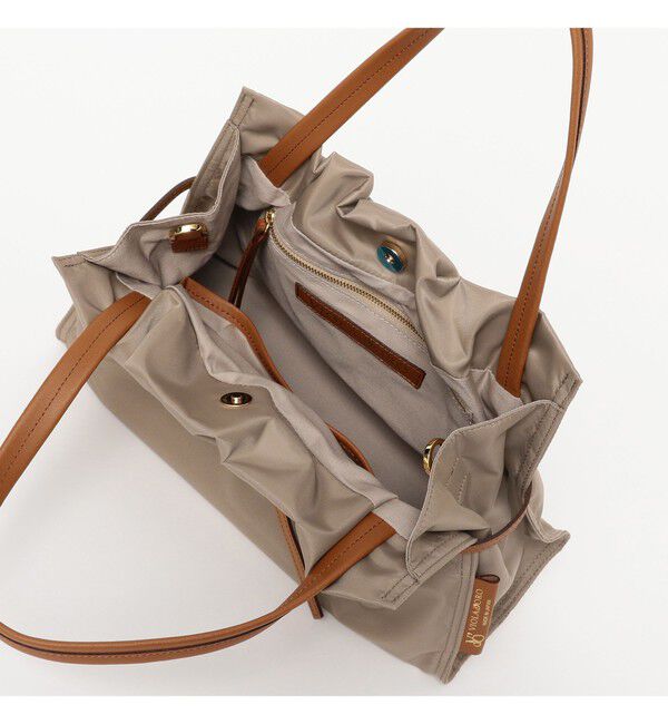BEAMS SELECTION for WOMEN「VIOLAd&rsquo;ORO / BIANCA クロア ナイロン トートバッグ M」|トートバッグ|