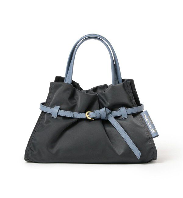 BEAMS SELECTION for WOMEN「VIOLAd&rsquo;ORO / BIANCA クロア ナイロン トートバッグ S」|トートバッグ|CHARCOAL&times;DENIM