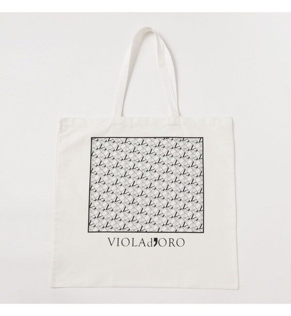BEAMS SELECTION for WOMEN「VIOLAd&rsquo;ORO / BIANCA クロア ナイロン トートバッグ S」|トートバッグ|