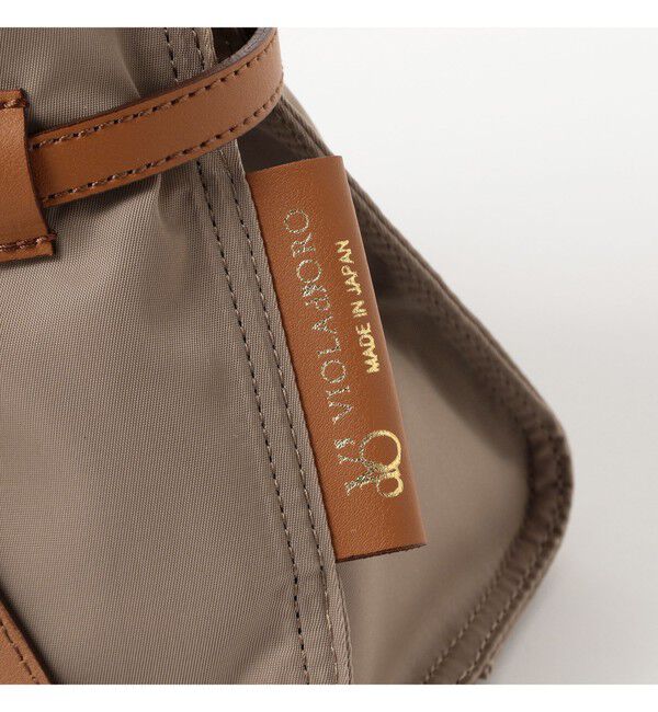 BEAMS SELECTION for WOMEN「VIOLAd&rsquo;ORO / BIANCA クロア ナイロン トートバッグ S」|トートバッグ|