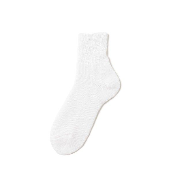 BEAMS「【別注】FAB.IT / Chuck Short」|ソックス|WHITE