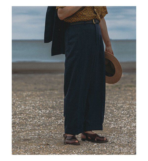 BEAMS PLUS「KOVALAM / 別注 X-STRAP SANDAL CHROMEXCEL」|サンダル|