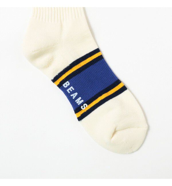 BEAMS「ラインカラー ソックス」|ソックス|