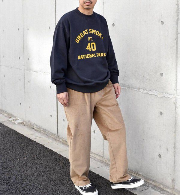 SHIPS any「【WEB限定】SHIPS any: NATIONAL PARK プリント スウェット 23AW◇」|スウェット・ジャージ|