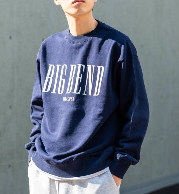 SHIPS any「【WEB限定】SHIPS any: NATIONAL PARK プリント スウェット 23AW◇」|スウェット・ジャージ|