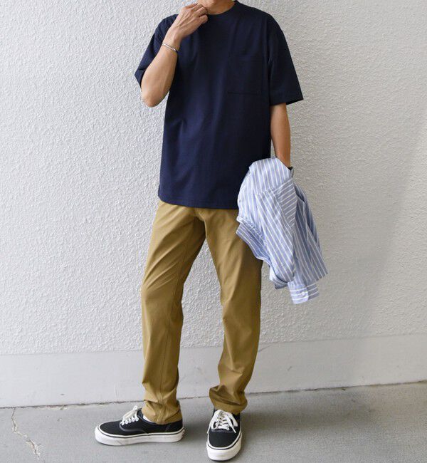 SHIPS any「SHIPS any:〈接触冷感/遮熱/UVカット機能等〉サマーファンクション ポケット Tシャツ 26SS◇」|Tシャツ・カットソー|