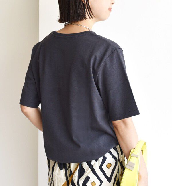 SHIPS for women「〈手洗い可能〉ベーシック TEE」|Tシャツ・カットソー|