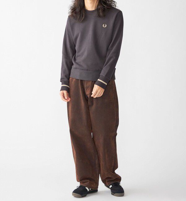SHIPS「【SHIPS別注】FRED PERRY: シングル ティップ スウェットシャツ」|スウェット・ジャージ|