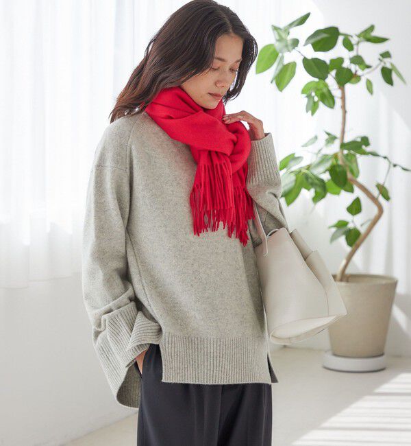 SHIPS for women「ウール カシミヤ ウォッシャブル ストール」|ストール|