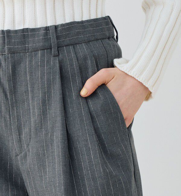 GALERIE VIE「コットンオックスストレッチ イージータックパンツ」|その他|