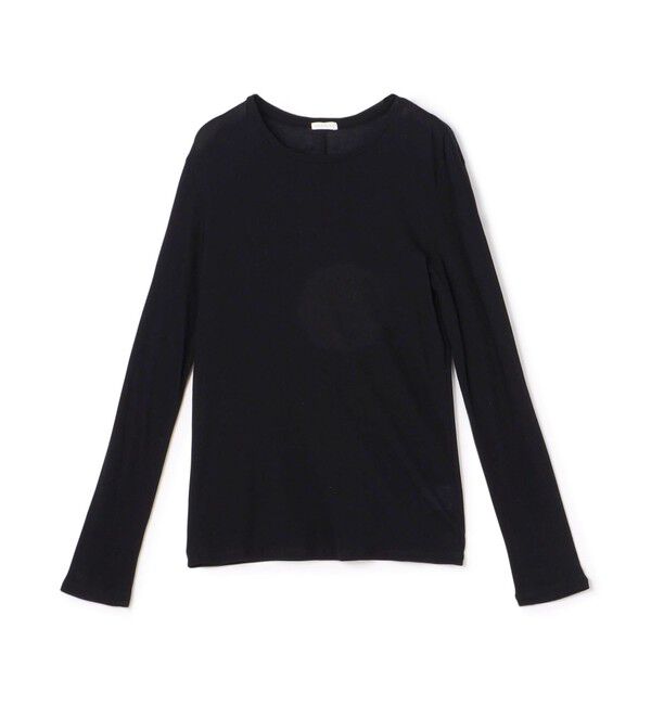 GALERIE VIE「ガーゼジャージー ロングスリーブプルオーバー」|Tシャツ・カットソー|69 ネイビー
