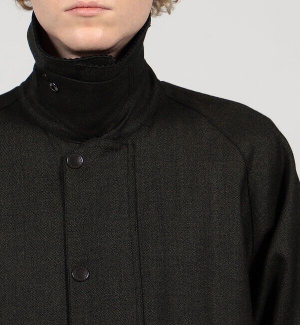 TOMORROWLAND MENS「【別注】Barbour TRASPORT ウールブルゾン DORMEIUL」|ブルゾン・スタジャン|