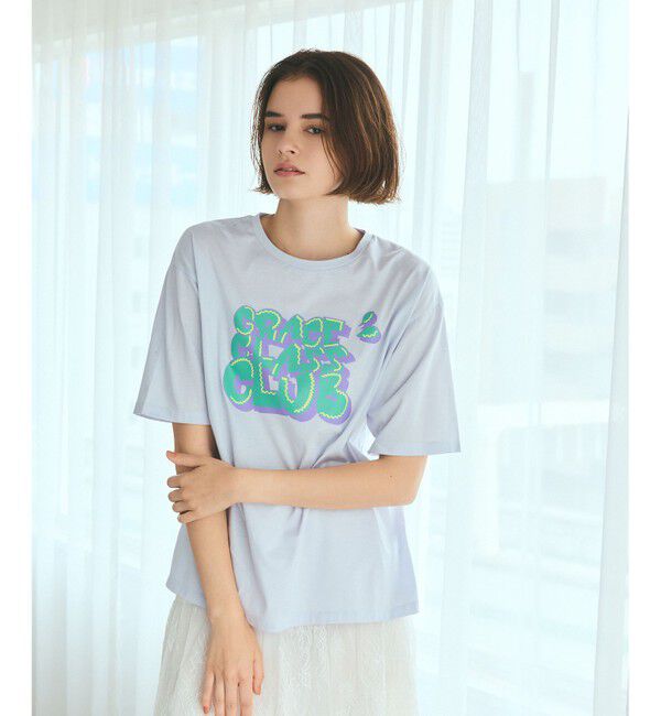 Grace Class「グラフィティプリントTシャツ」|Tシャツ・カットソー|グレー
