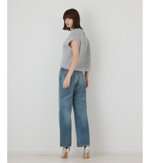 GRACE CONTINENTAL「【イベント店舗・ONLINE STORE先行アイテム】レタードビジューデニム」|デニム|