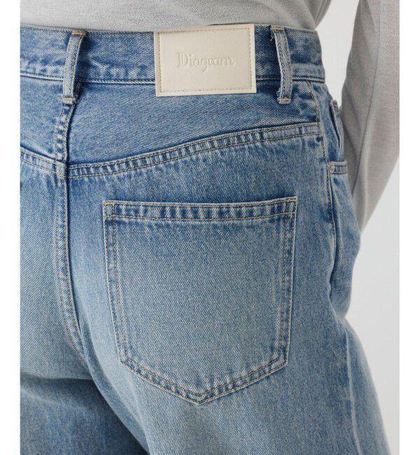 Diagram「レーススカートレイヤードデニム」|デニム|