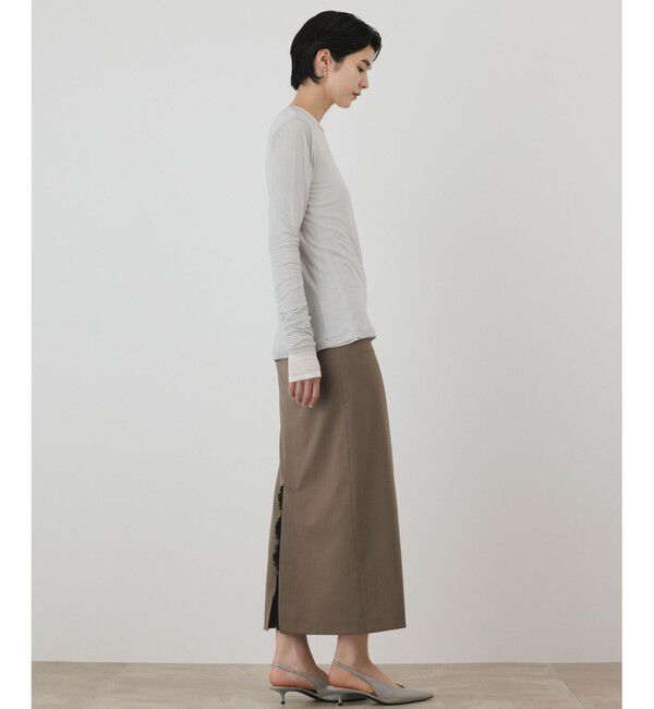 GRACE CONTINENTAL「シルクベアカットトップ」|Tシャツ・カットソー|