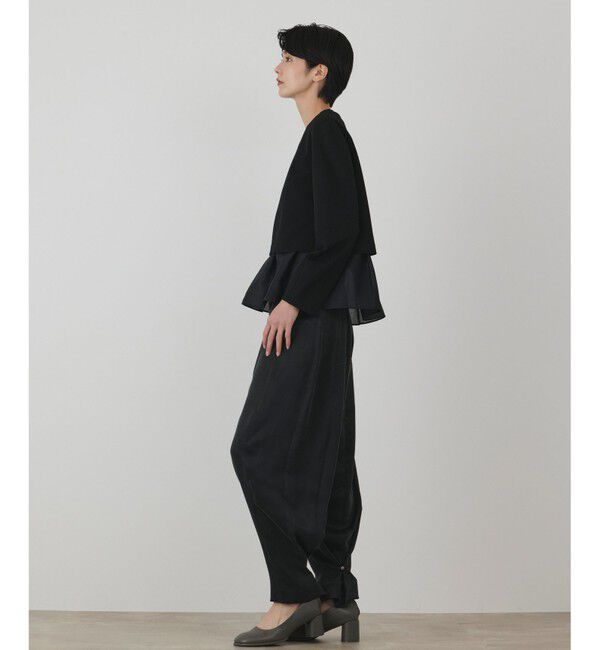 GRACE CONTINENTAL「シアーフレアカットトップ」|Tシャツ・カットソー|