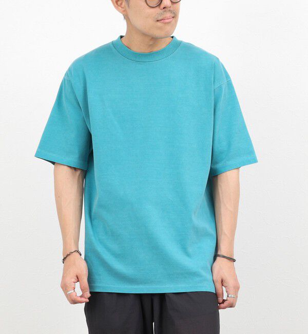 NOLLEY'S goodman「【BECシリーズ】《接触冷感/UVカット》PIGMENT DYE BIO WASH ピグメント染め オーバーサイズTシャツ」|Tシャツ・カットソー|
