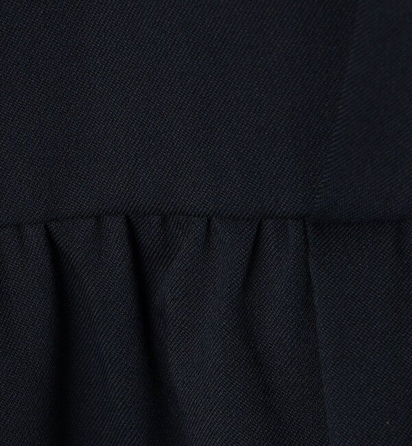 NOLLEY'S「《セットアップ対応》ウォッシャブルハイスペックTRペプラムブラウス」|シャツ・ブラウス|