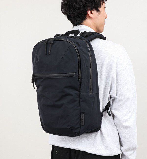 NOLLEY'S goodman「【WEXLEY/ウェクスレイ】HRD600 HAROLD CRINKLE NYLON BLACK」|リュック|ブラック