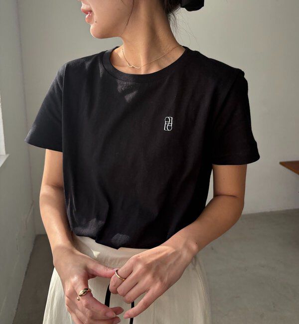  「【全8色/サイズ展開あり】LE'MAGE1ポイントTシャツ」|Tシャツ・カットソー|ブラック