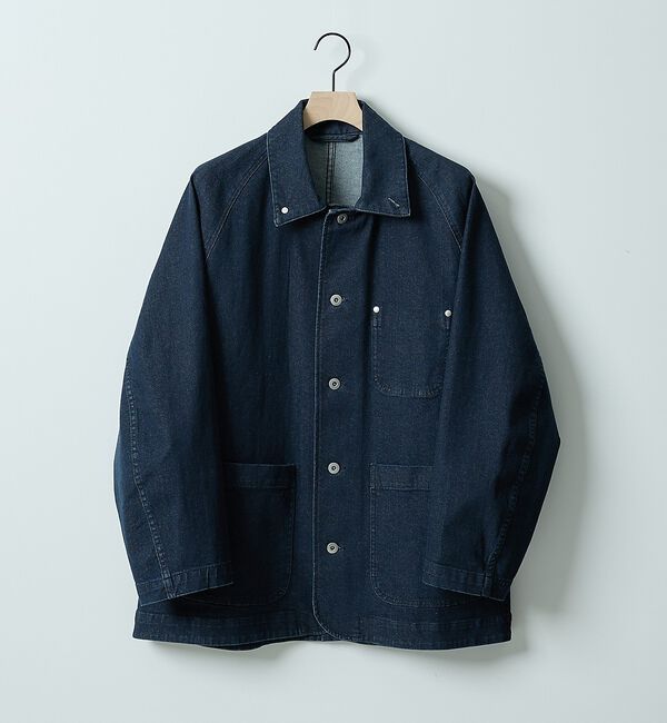 ABAHOUSE「【セットアップ対応】COVEROSS DENIM カバーオールジャケット / ス」|ブルゾン・スタジャン|