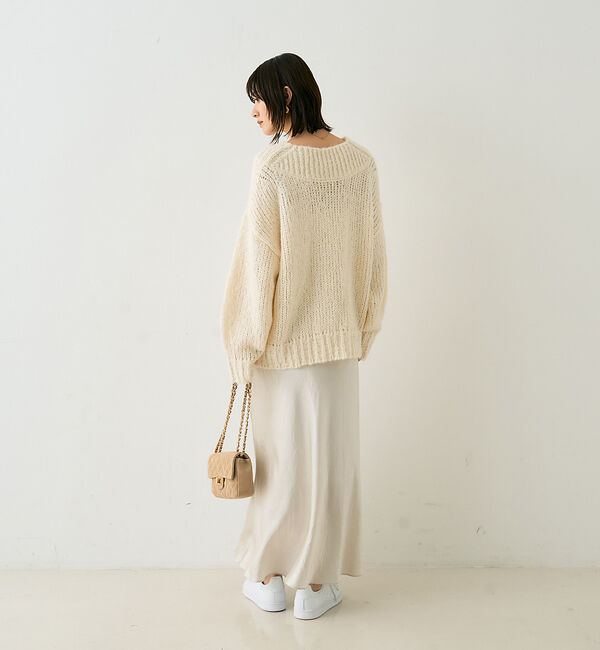 Rouge vif「ロービングニットプルオーバー」|ニット・セーター|