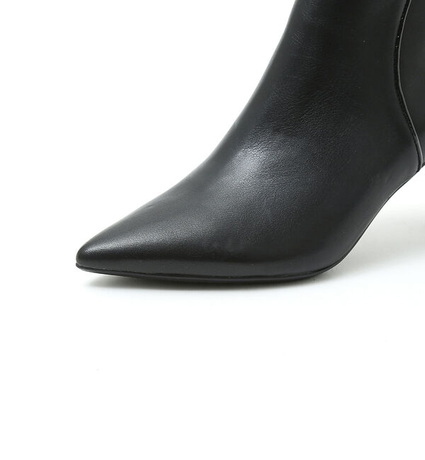 AU BANNISTER「【最高ブーツ/ 6.5cmヒール】ポインテッドトゥショートブーツ」|ショートブーツ|
