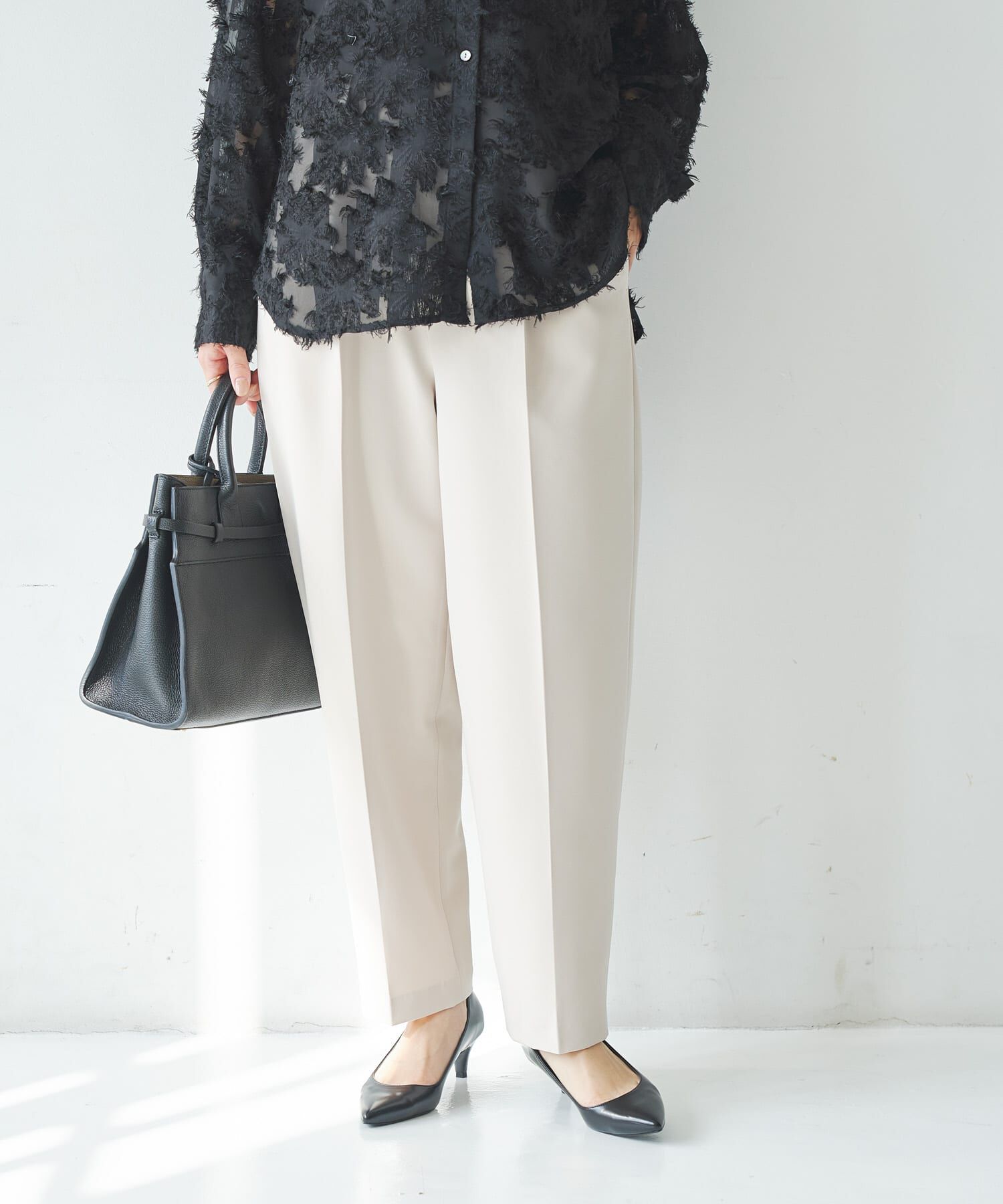 URBAN RESEARCH「『3サイズ展開』タックテーパードパンツ」|その他|