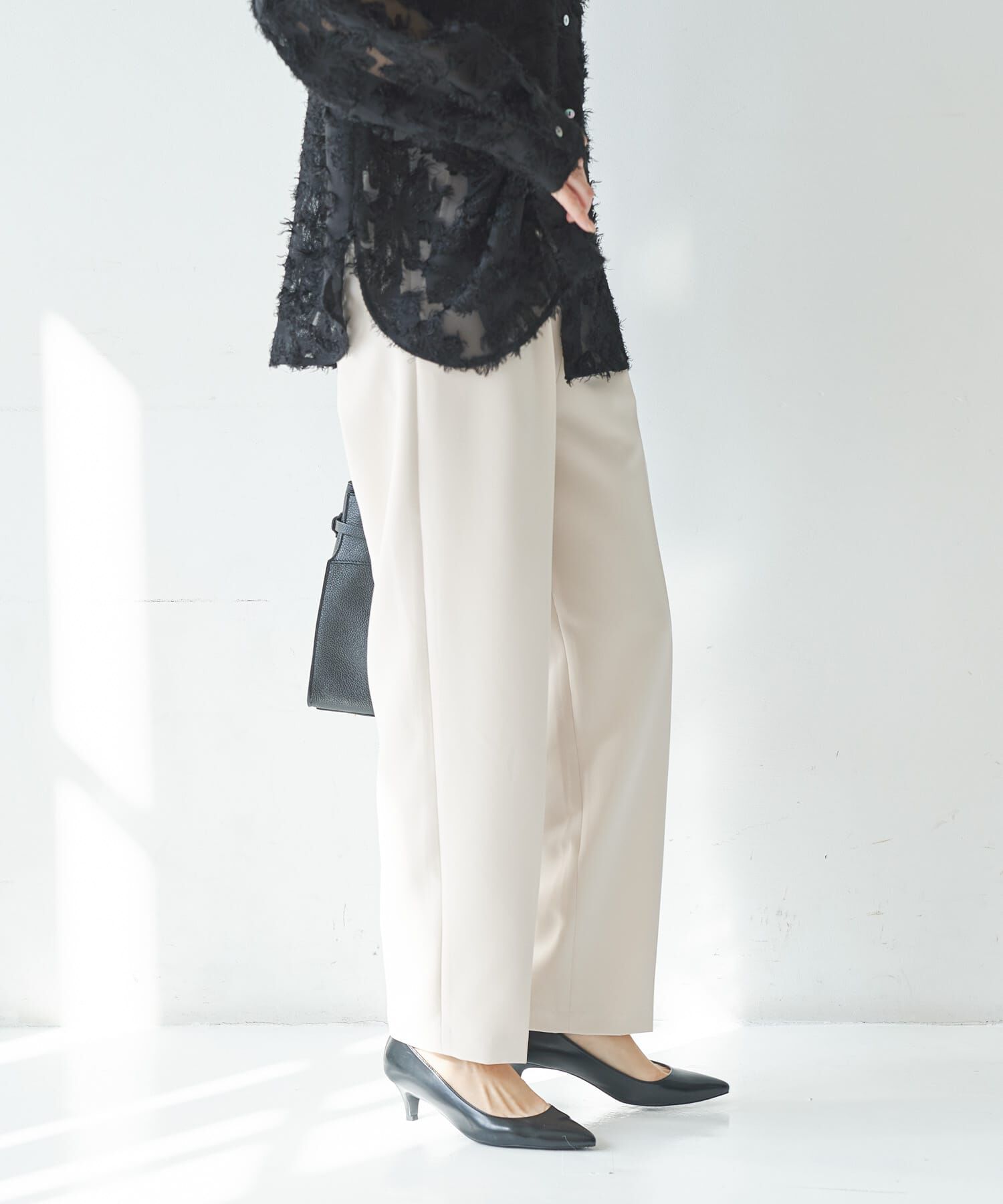 URBAN RESEARCH「『3サイズ展開』タックテーパードパンツ」|その他|