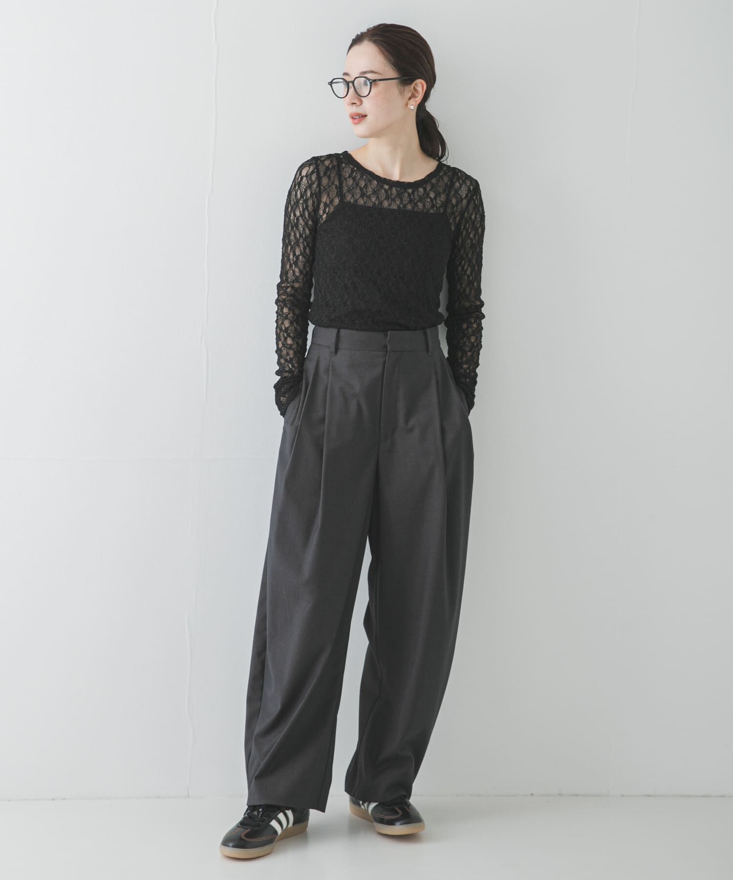 URBAN RESEARCH「ストレッチレーストップス」|Tシャツ・カットソー|