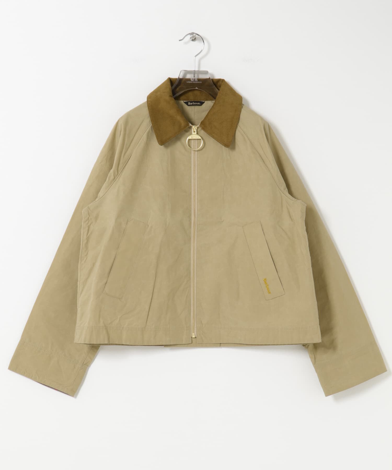 URBAN RESEARCH「Barbour　CATLIN CASUAL JACKET」|ノーカラーコート|