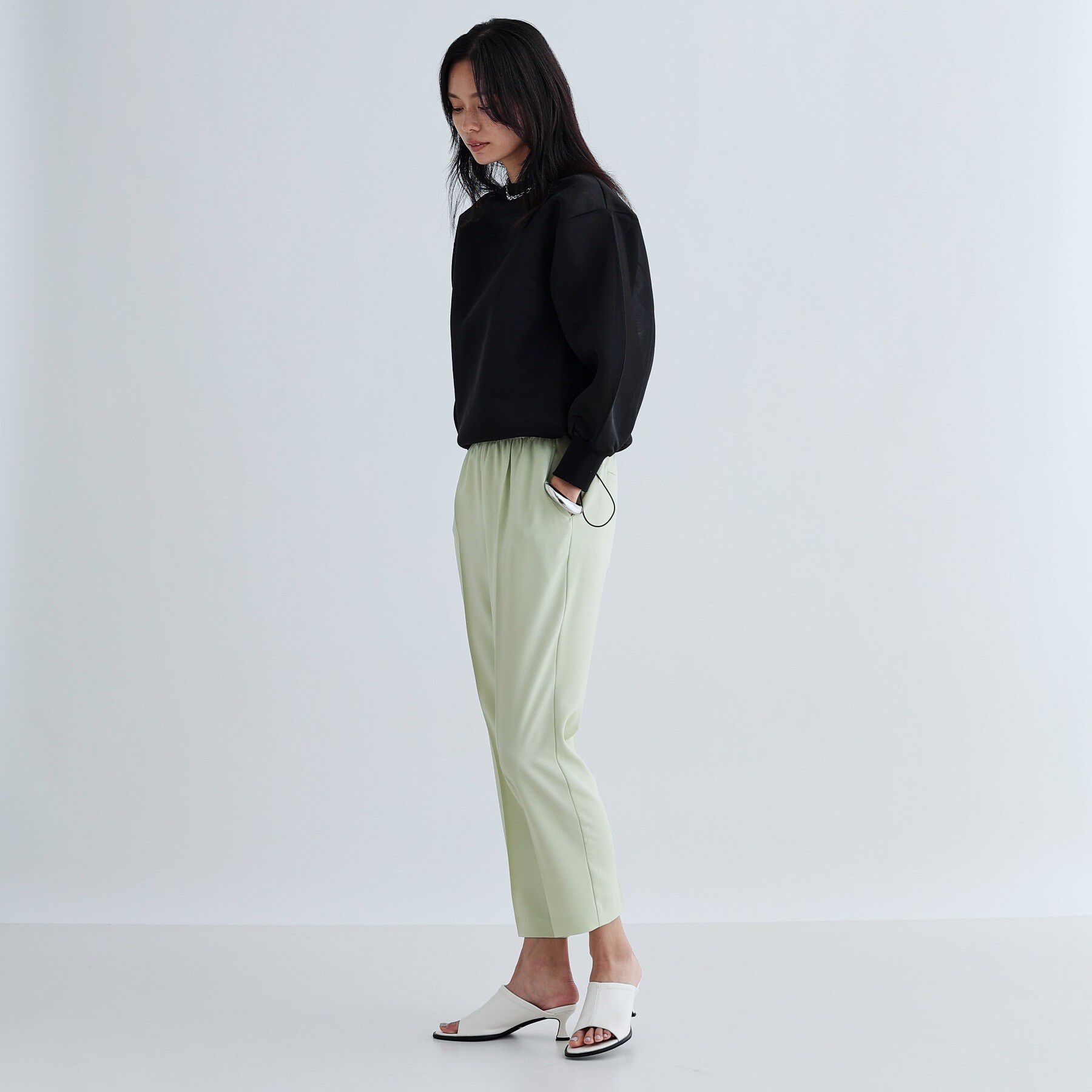 GALLEST「【接触冷感／セットアップ対応】イージーテーパードパンツ【通勤・セレモニー】」|その他|