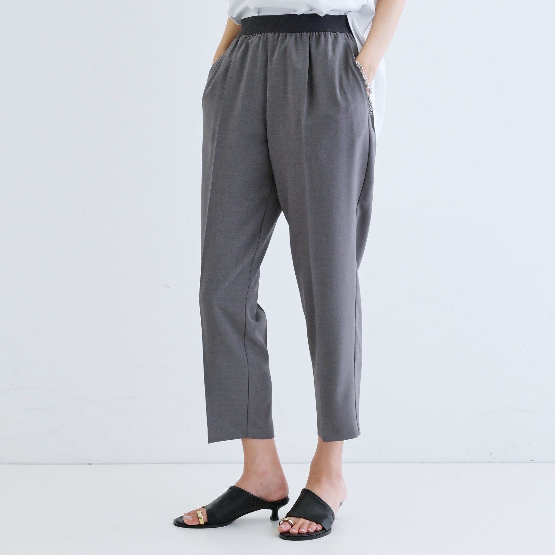 GALLEST「【接触冷感／セットアップ対応】イージーテーパードパンツ【通勤・セレモニー】」|その他|