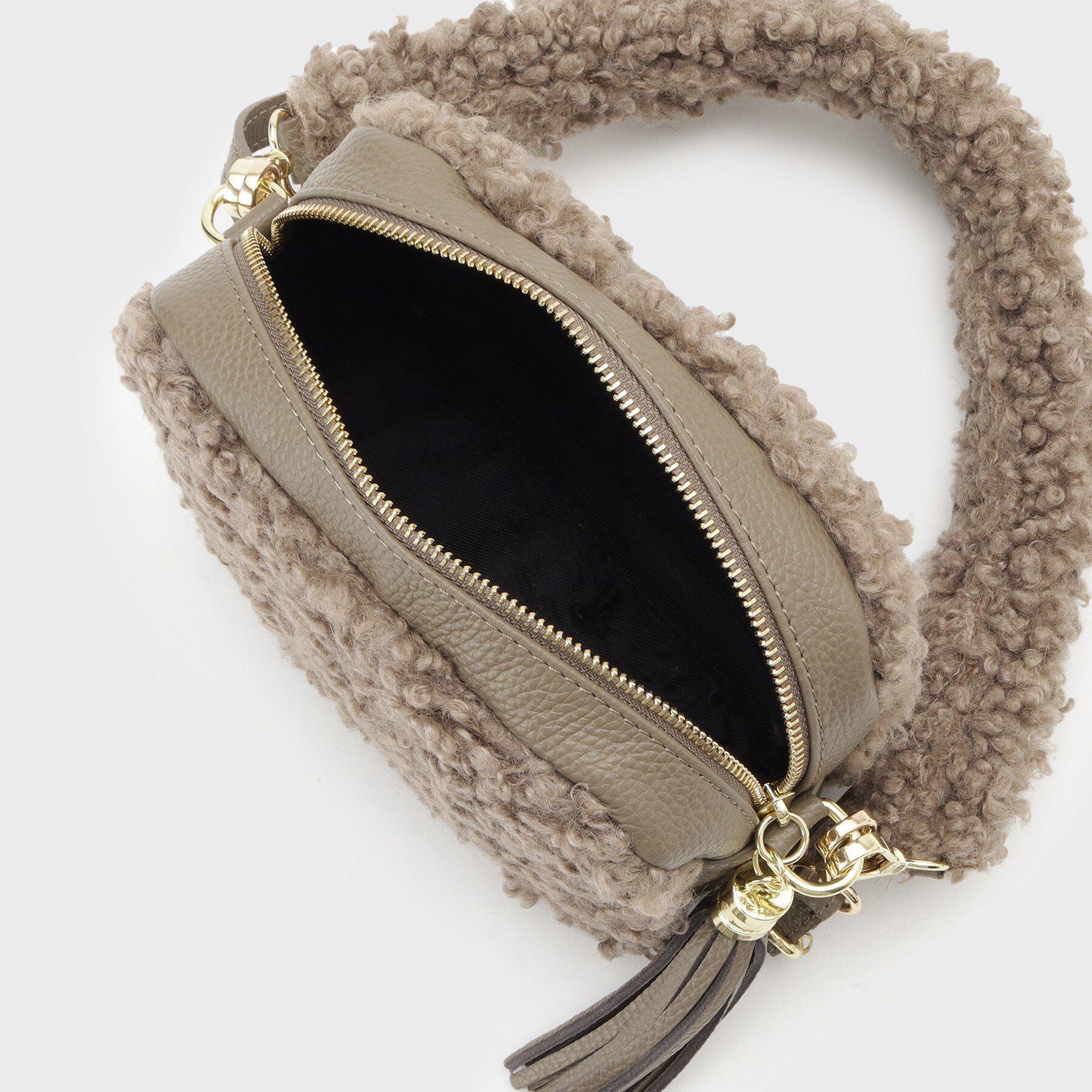 GALLEST「【MILLELA FIRENZE】プードルファーボックスバッグ」|ハンドバッグ|