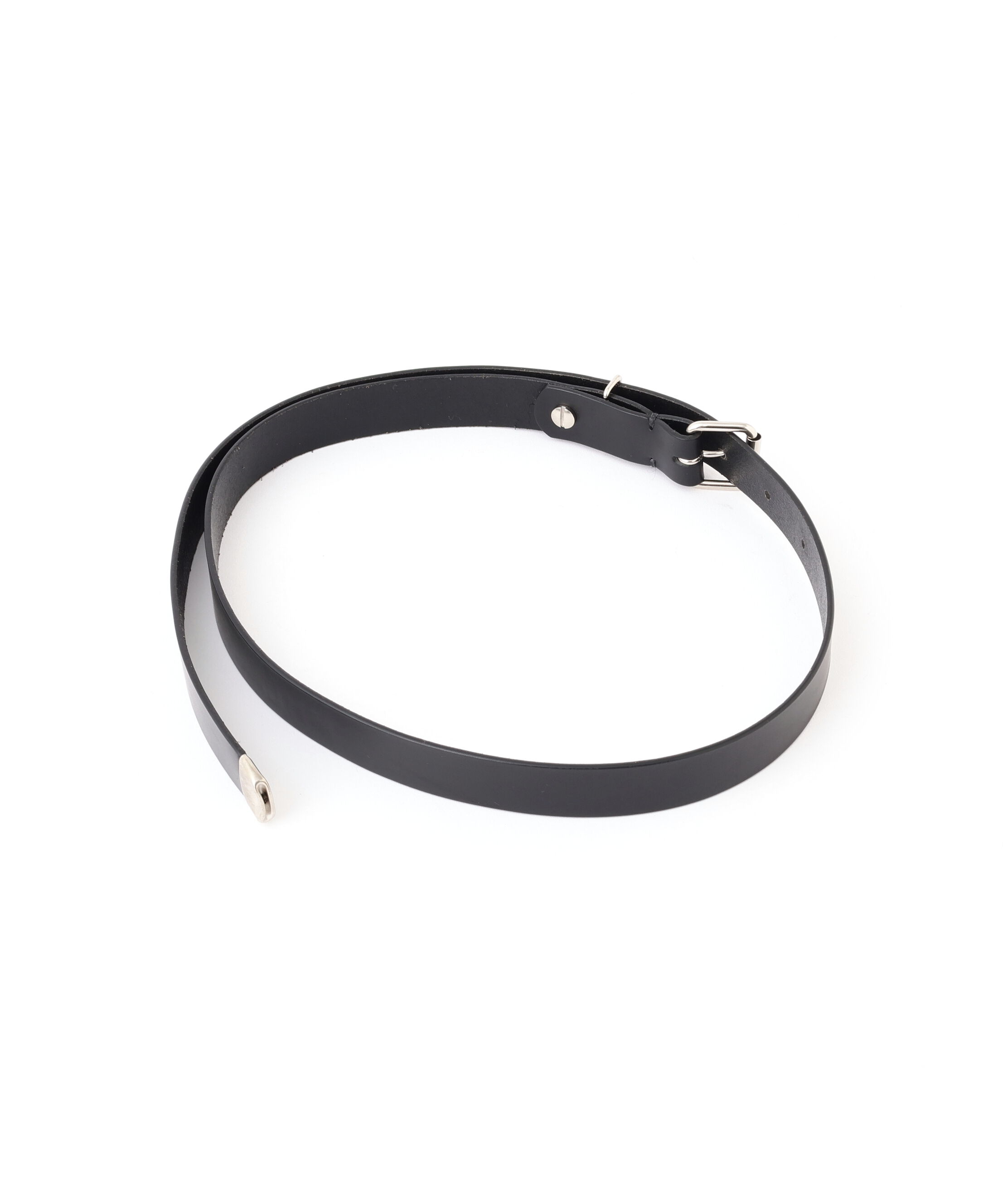 MHL.「ROLLER BUCKLE  LEATHER BELT」|ベルト|