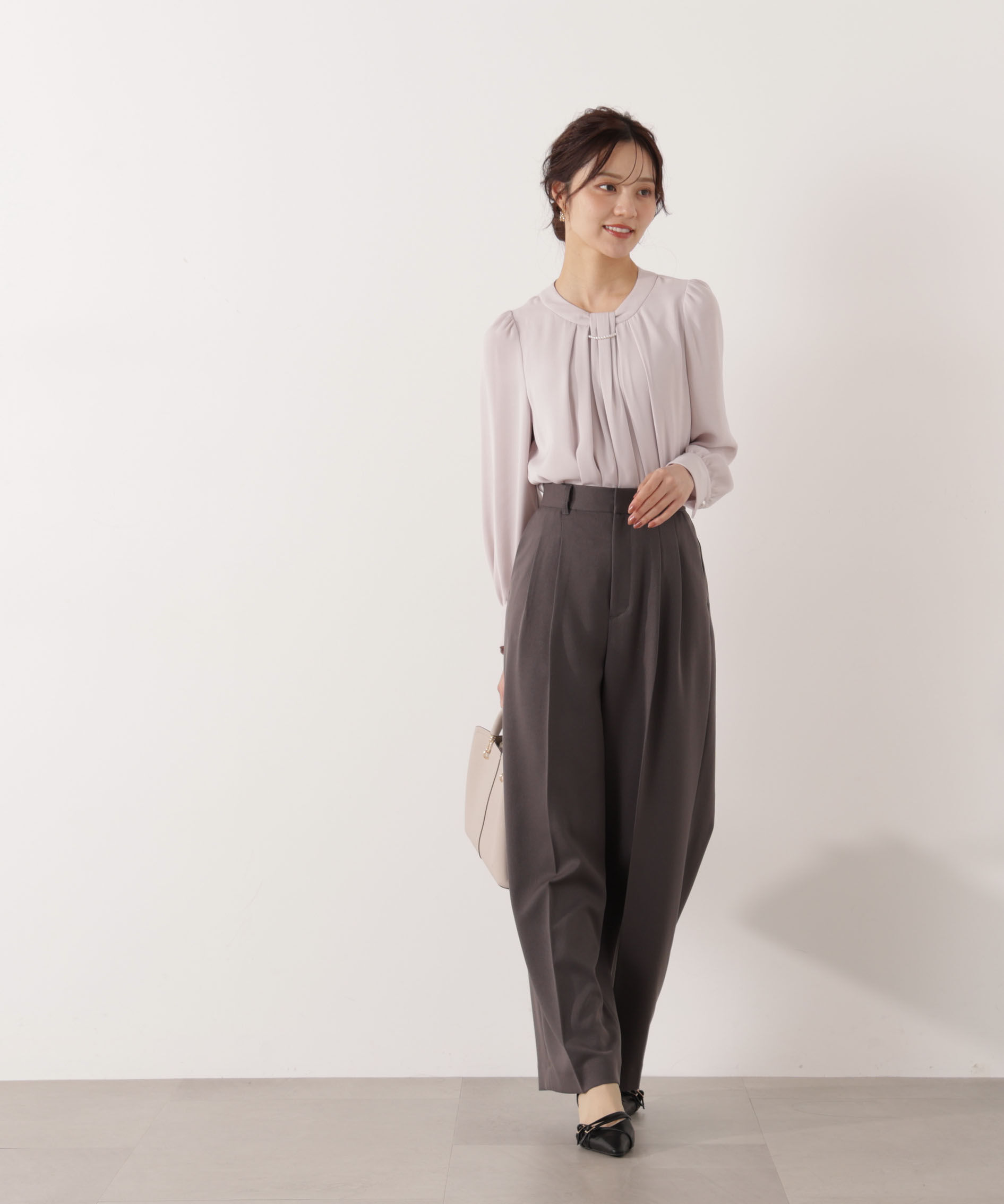 PROPORTION BODY DRESSING「2タックワイドパンツ 26SS」|その他|